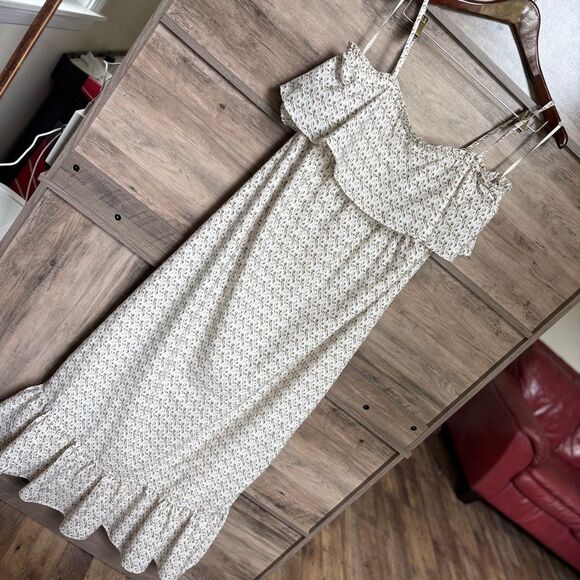 Motherhood Maternity Cream Spaghetti Strap Women's M great preworn condition - Picture 1 of 9